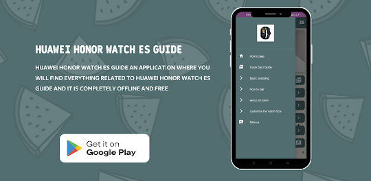 Huawei Honor Watch ES Guide