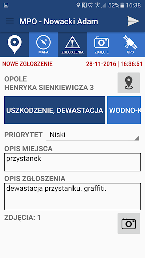 Mapa Potrzeb Opola Screen 2