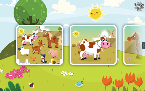 Screenshot of Animal Puzzles for Kids