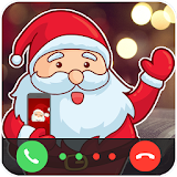 Call from Santa in Christmas icon