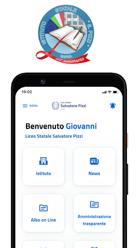 Android application Liceo Pizzi screenshort