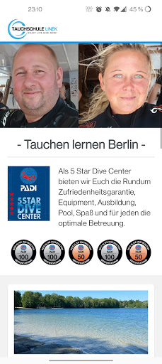 Tauchschule Linek Screen 2