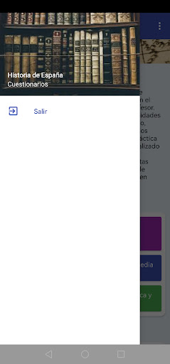 Cuestionarios de Historia Screen 3
