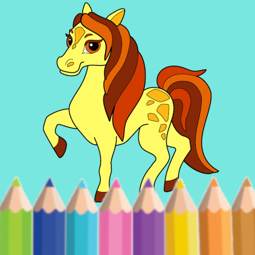 Horse Coloring Book for Kids  Icon