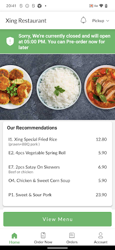 Xing Restaurant Screen 2