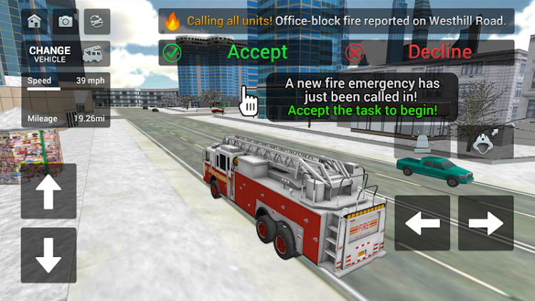 Fire Truck Rescue Simulator - 1.24 - (Android)