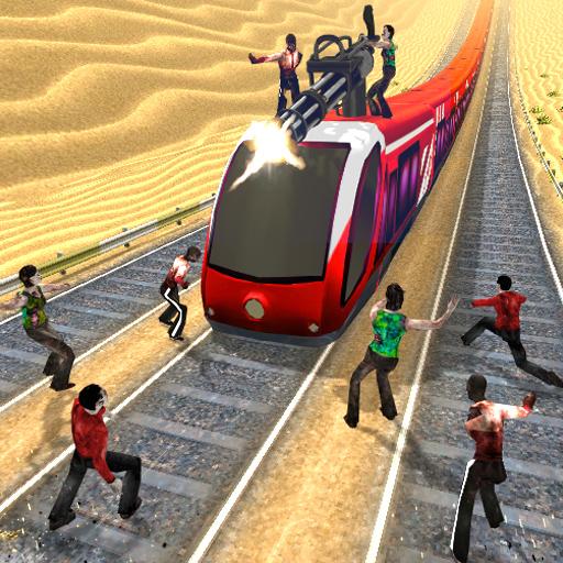 Train shooting - Zombie War logo