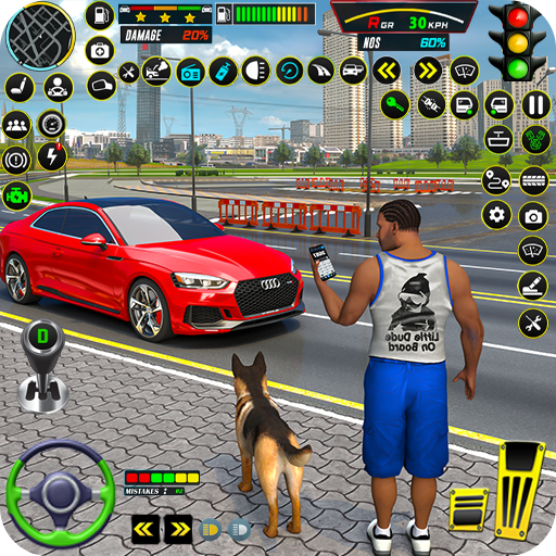 US Car Games 3d: Car Games 1.5 Icon