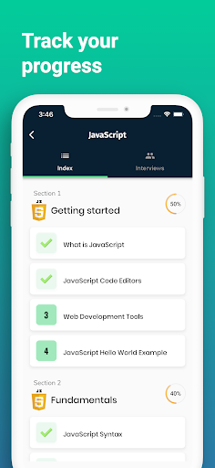 Screenshot of Learn Node.js Coding - NodeDev
