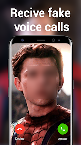 Screenshot 1 tom holland fake call android