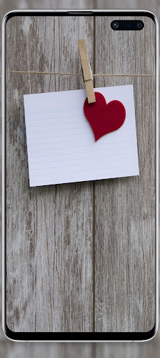 Android application Heart cute wallpaper screenshort