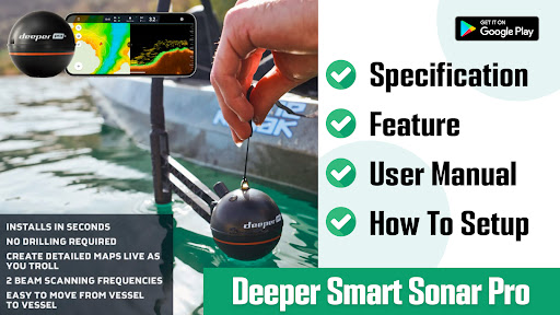 Deeper Smart Sonar Pro+ Hint Screen 2