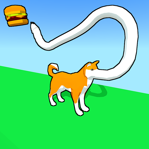 Long dog nose logo