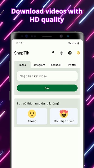 SnapTick - Download Video TT 1.3.2 APK + Мод (Unlimited money) за Android
