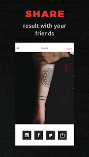 INKHUNTER - try tattoo designs Screenshot