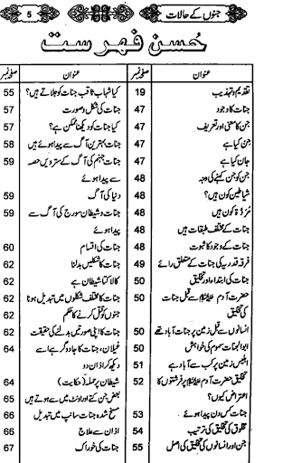 Islamic Books in Urdu Screen 2