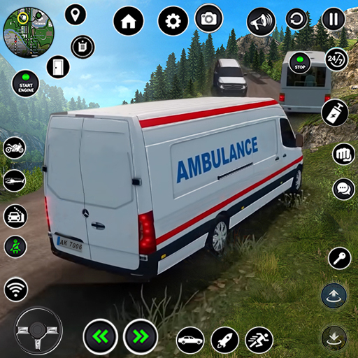 Hospital Rescue Ambulance Game  Icon
