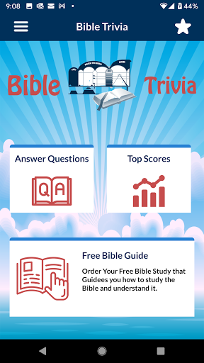 Android application Bible Trivia Quiz, Bible Guide screenshort
