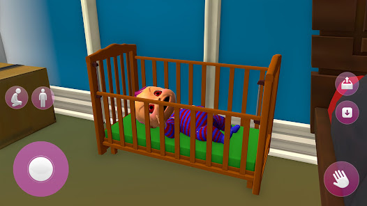 Screenshot 3 bebé aterador jueg terror rosa android