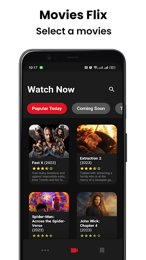 Android application Movies Flix - Just Watch screenshort