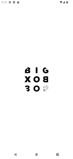 Android application BigBox screenshort