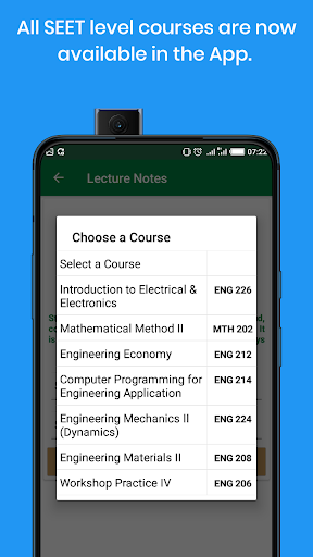 FUTO E-LEARNING APP 200 RAIN SEMESTER - SEET