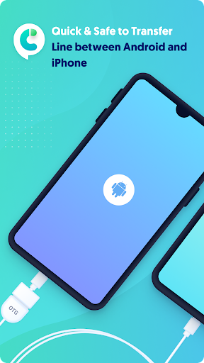 Android application iCareFone for LINE Transfer screenshort