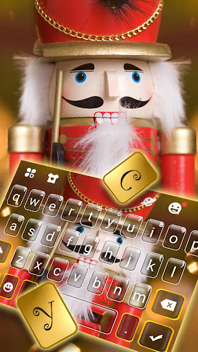 Nutcracker Doll Keyboard Theme Screen 2