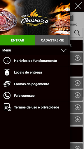 Android application Casa do Churrasco screenshort