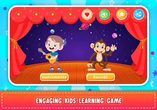 Kids Piano: Animal Sounds & musical Instruments 1.1 APK screenshots 9