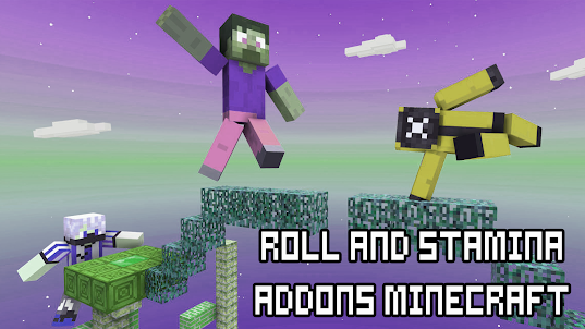 Roll And Stamina Mod Minecraft