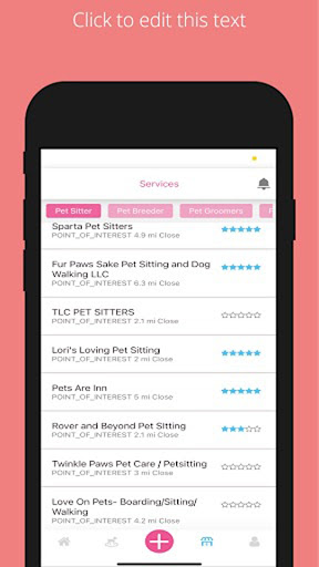 Android application Petluvs App screenshort