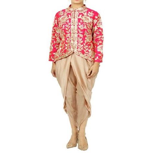 Dhoti Pants  Jacket Designs.