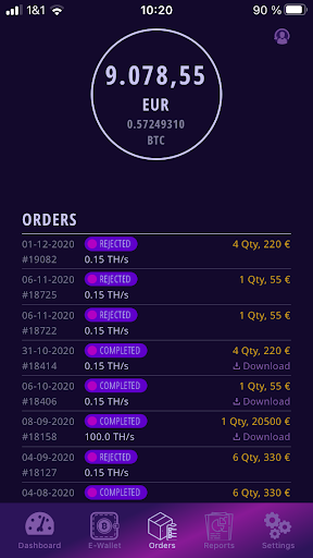 Smart IT | Bitcoin Hosting Screen 3