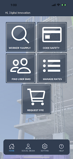 Android application BMG Admin App screenshort