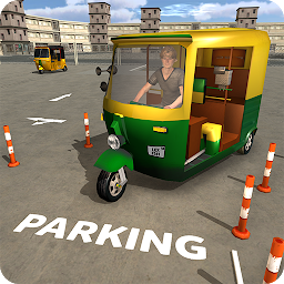 Imagen de ícono de 3D Tuk Tuk Auto Parking Games
