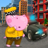 Kids’ Car Racing with Hippo