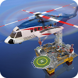 Offshore Oil Helicopter Cargo icon