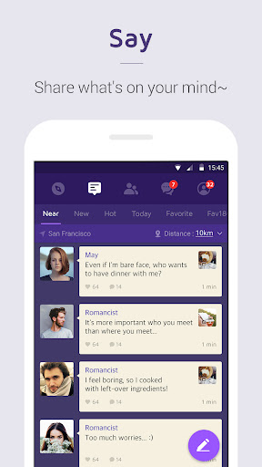 1km - de Nouvelles relations Capture d'Écran de l'Application Android 3