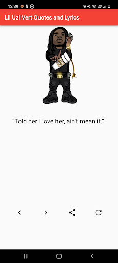Lil Uzi Vert Quotes and Lyrics Screen 2