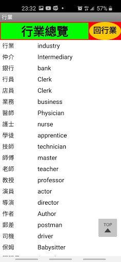 英文單字王 Screen 3