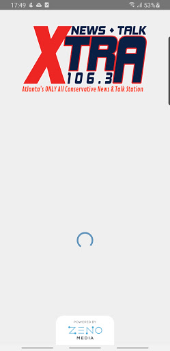 Android application XTRA 106.3 screenshort