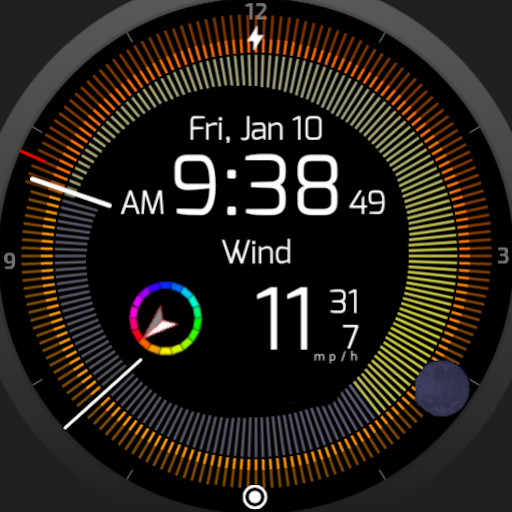 SkyHalo Weather Forecast Watch Face for Wear OS screenshot 9