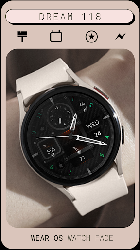 Dream 118 - Analog Watch Face Screen 2