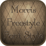 Morris Freestyle Font Style icon
