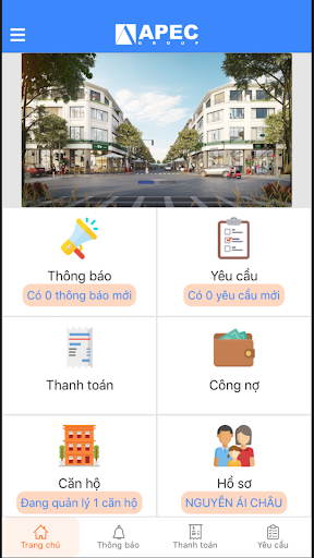 Android application ApecReals screenshort