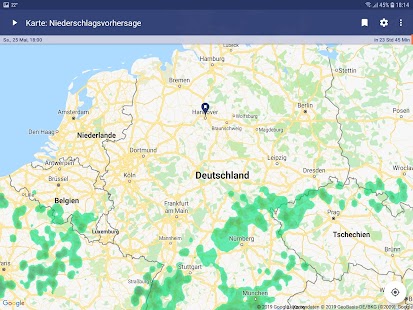 Clime: Regen- und Wetterradar لقطة شاشة