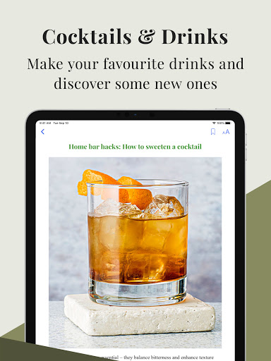 Screenshot of olive Magazine