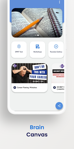 Android application Brain Canvas screenshort