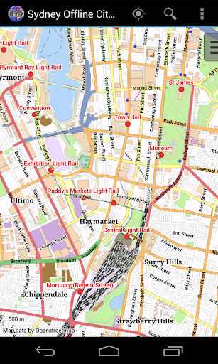 Android application Sydney Offline City Map screenshort